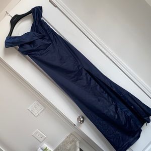 Off the shoulder satin Dress